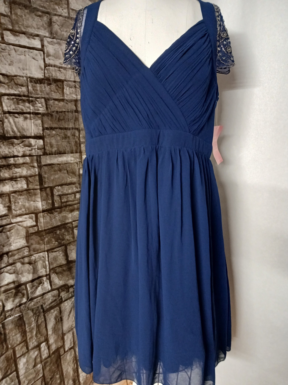 Little Mistress Navy Blue Formal Women's Dress